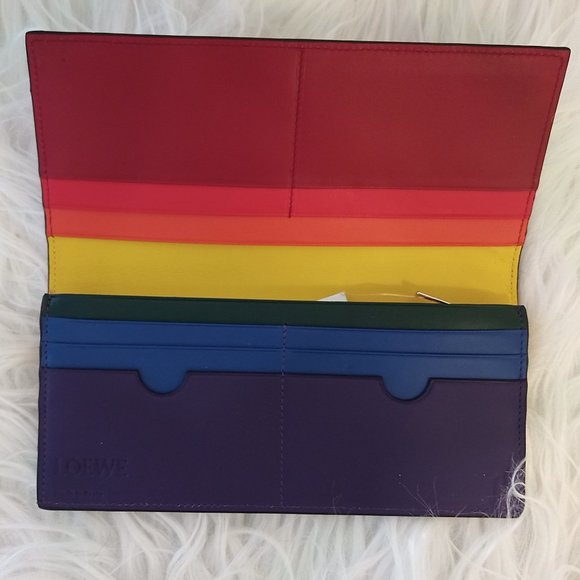 Sold! Loewe Rainbow Long Wallet - Picture 1 of 2